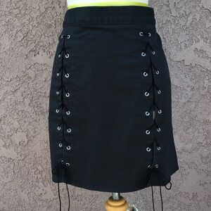 Wild Fable Lace Up Skirt